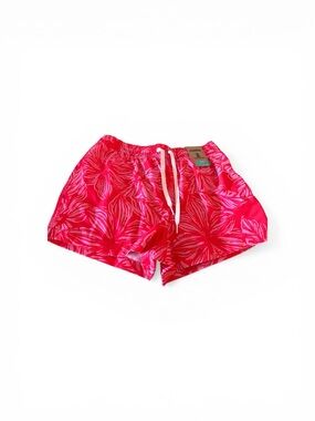 NWT Chubbies Pink Tropical Swim Shorts Medium 4” Inseam | 2-in-1 Liner